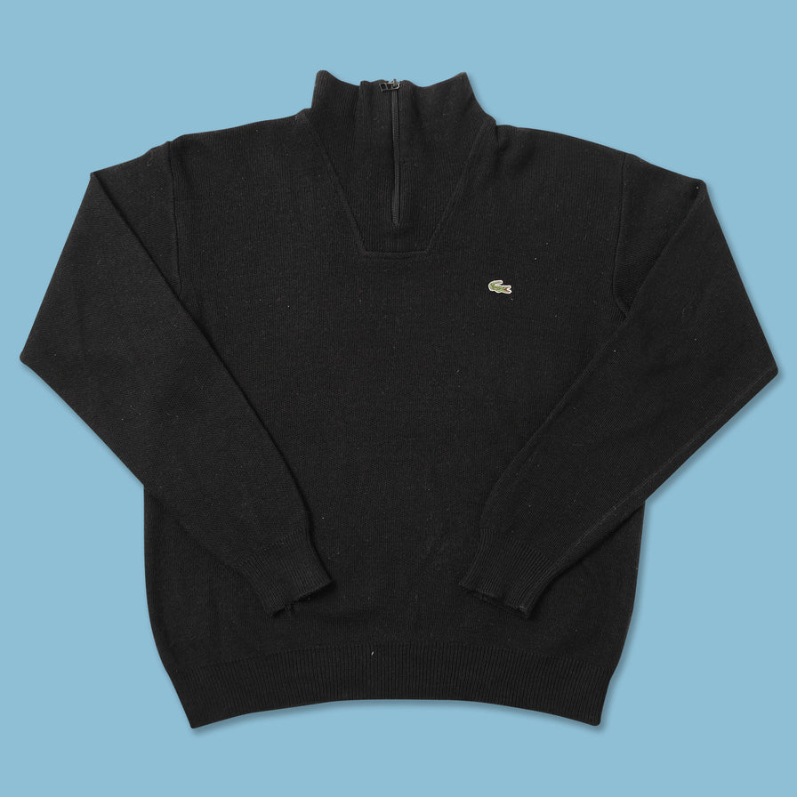 Vintage Lacoste Q-Zip Sweater Medium 