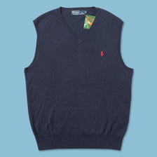 Vintage Polo Ralph Lauren Knit Vest Small 