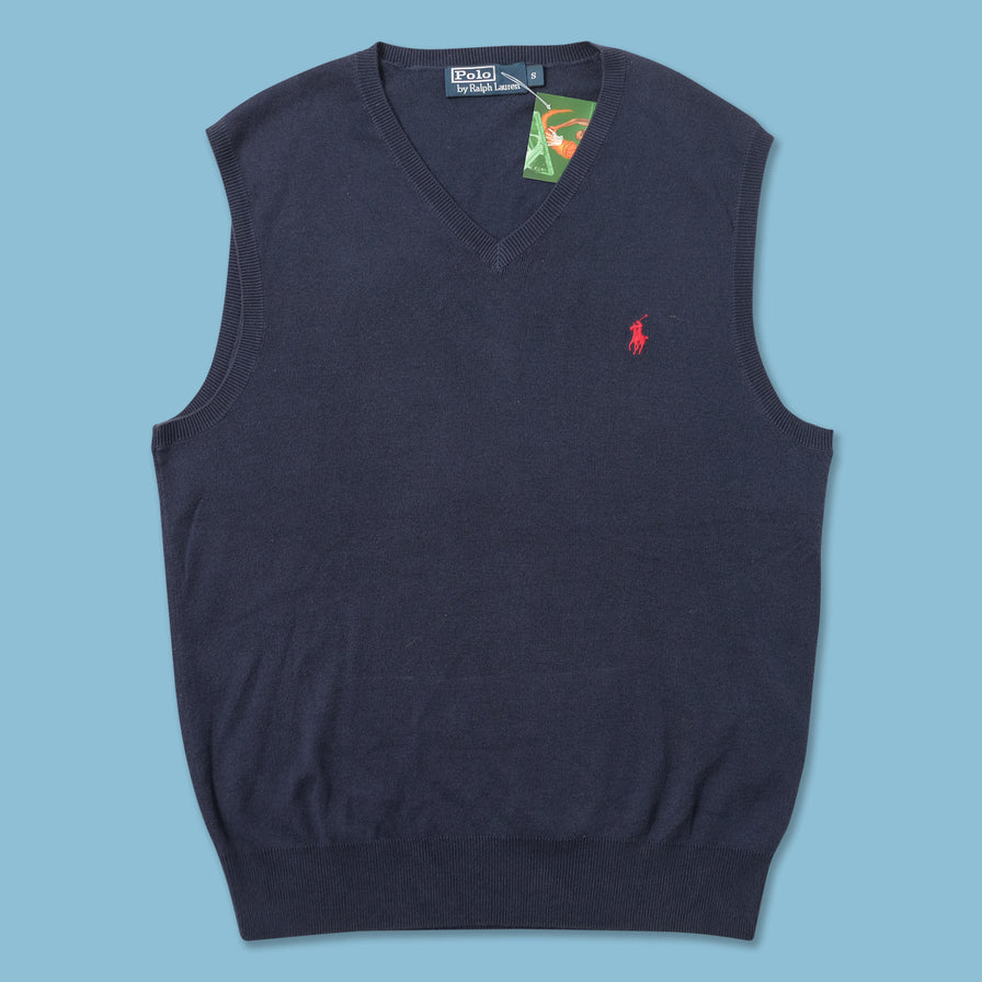 Vintage Polo Ralph Lauren Knit Vest Small 