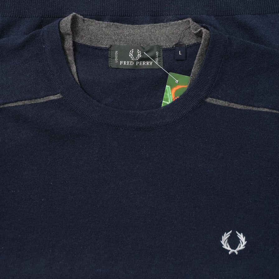 Vintage Fred Perry Knit Sweater Large 