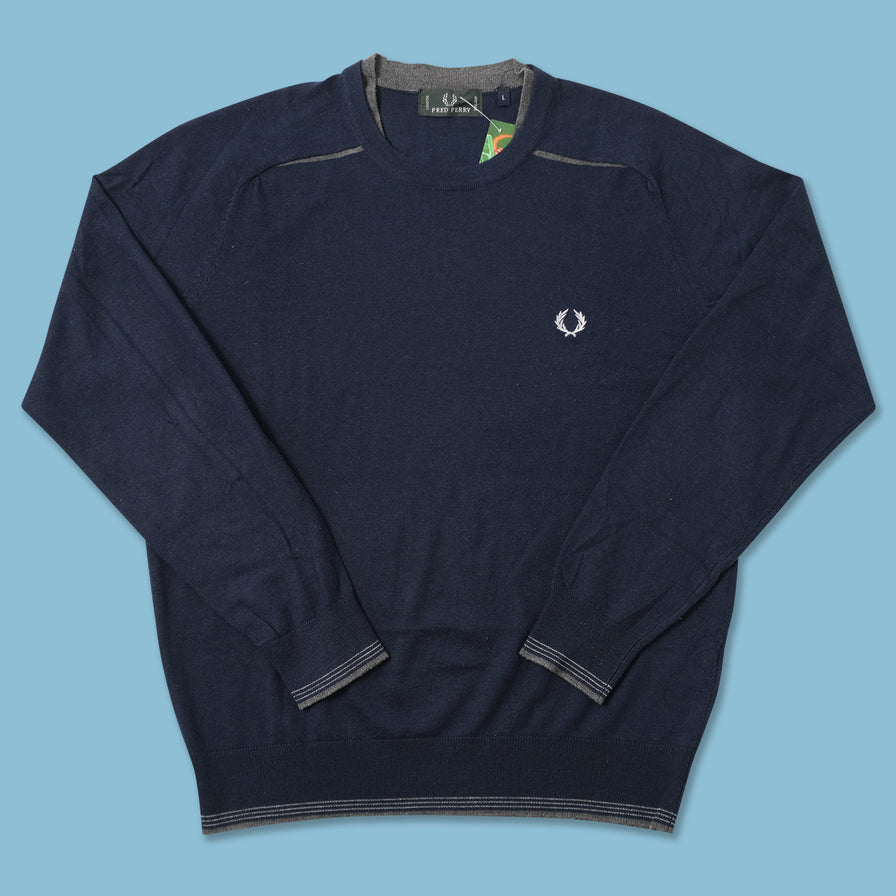 Vintage Fred Perry Knit Sweater Large 