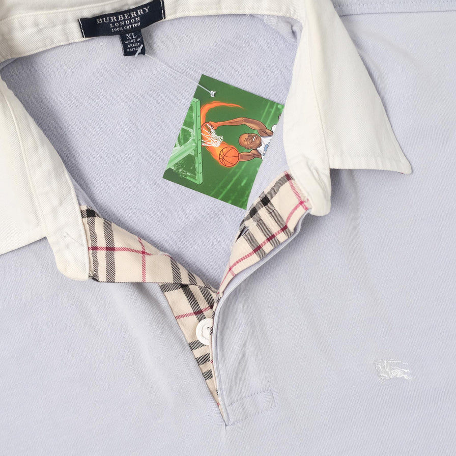 Vintage Burberry Long Polo XLarge 