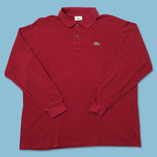 Vintage Lacoste Long Sleeve Polo Large 