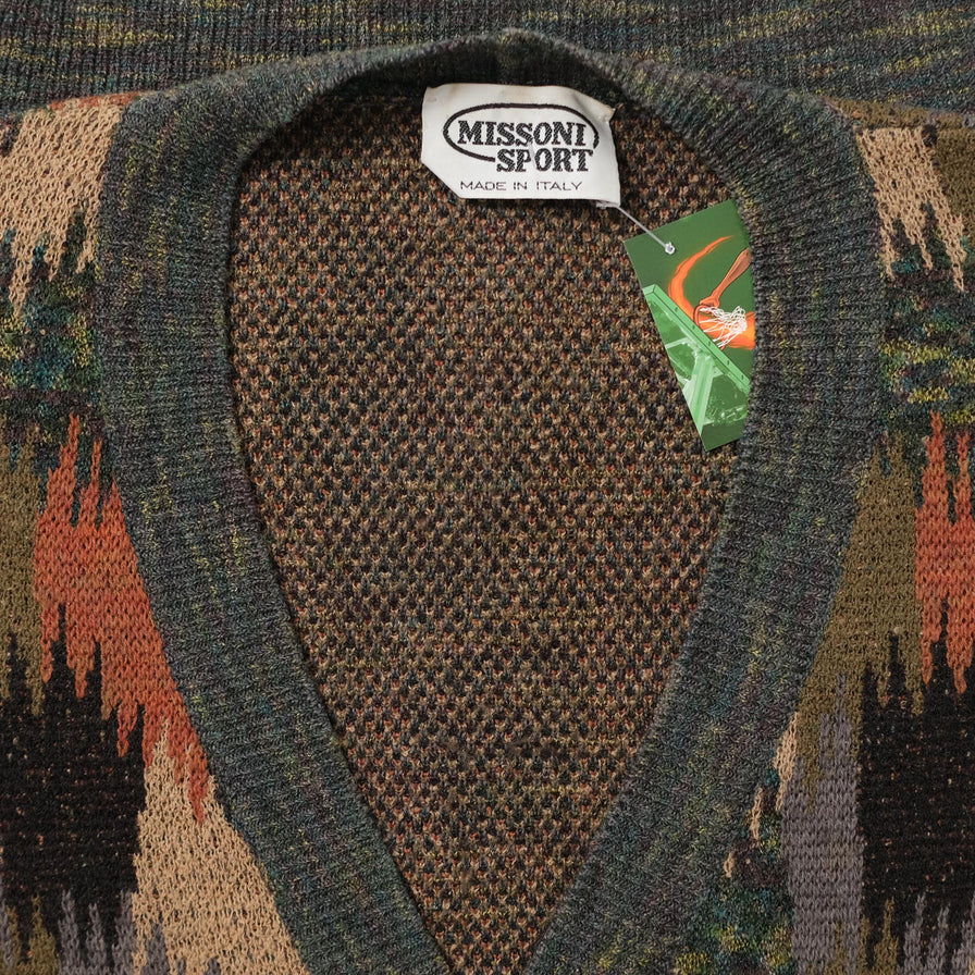 Vintage Missoni Cardigan XLarge 