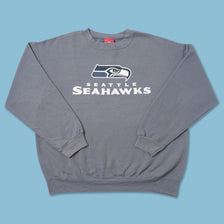 Vintage Seattle Seahwaks Sweater Large 