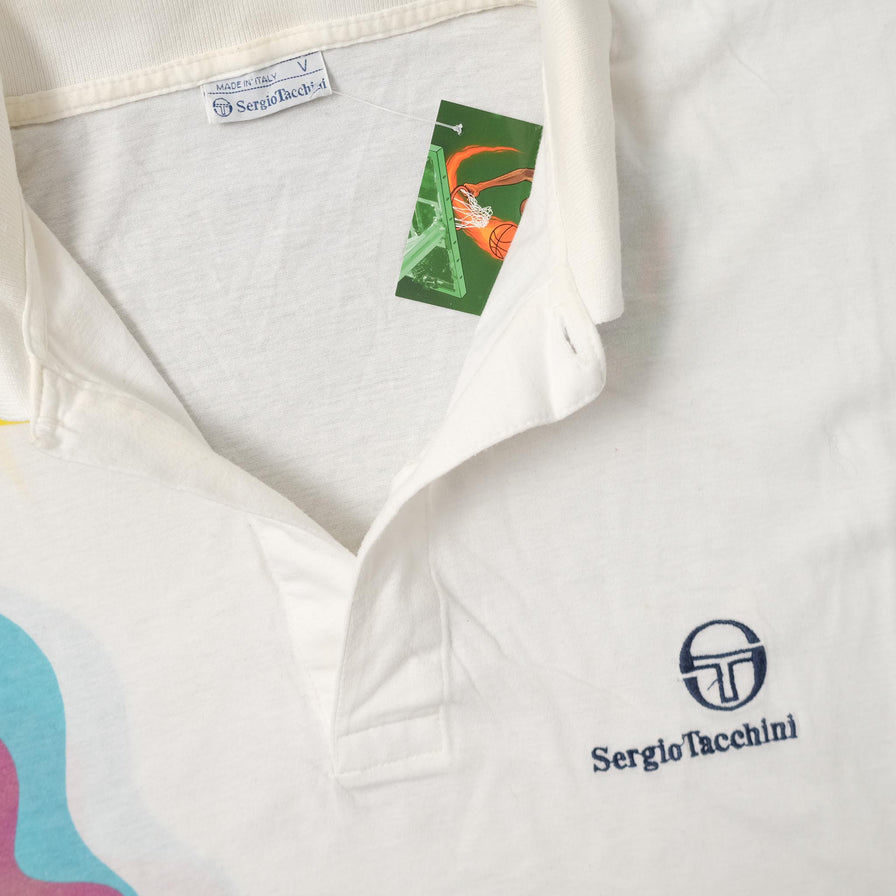 Vintage Sergio Tacchini Polo Large 