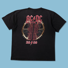 2009 ACDC Black Ice Tour T-Shirt XLarge 