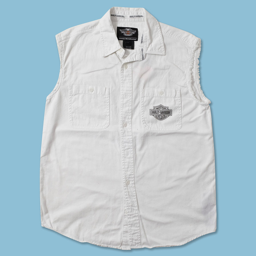 Vintage Harley Davidson Vest Large 