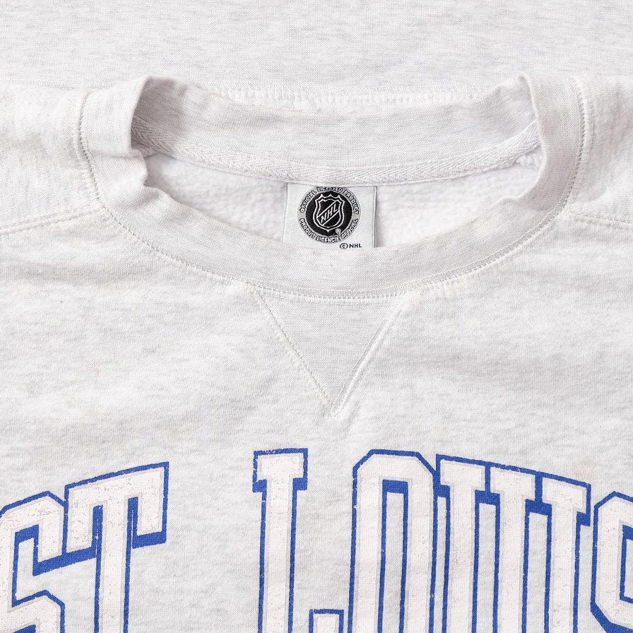 Vintage St. Louis Blues Sweater XLarge 