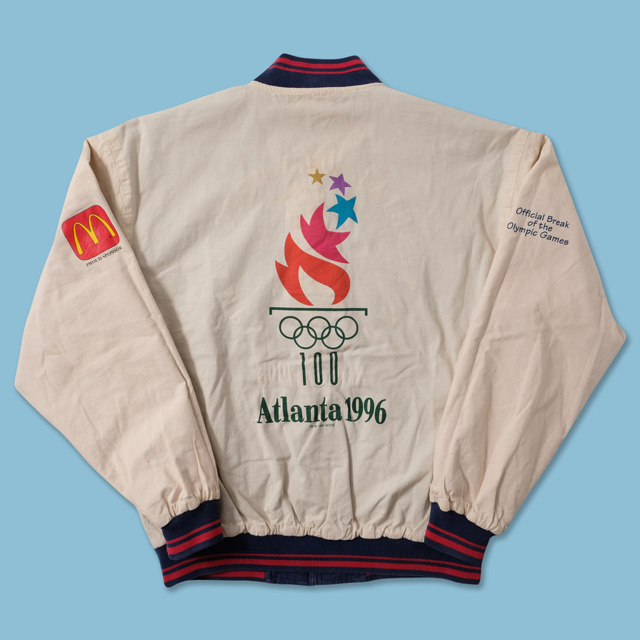 1996 Olympic Games USA Reversible Bomber Jacket Large 