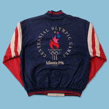 1996 Olympic Games USA Reversible Bomber Jacket Large 