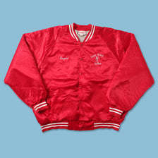 Vintage Satin College Jacket XLarge 