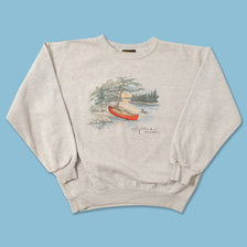 Vintage Canada Lake Sweater Medium 