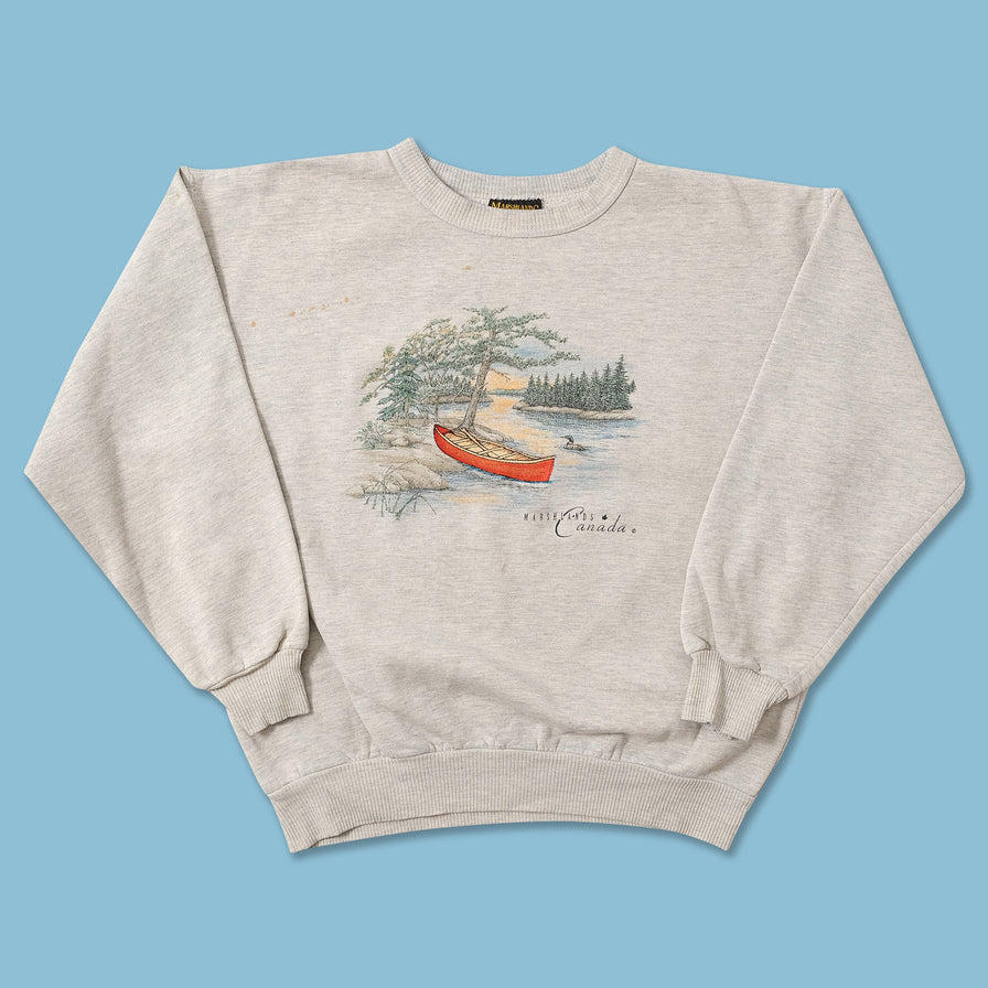 Vintage Canada Lake Sweater Medium 