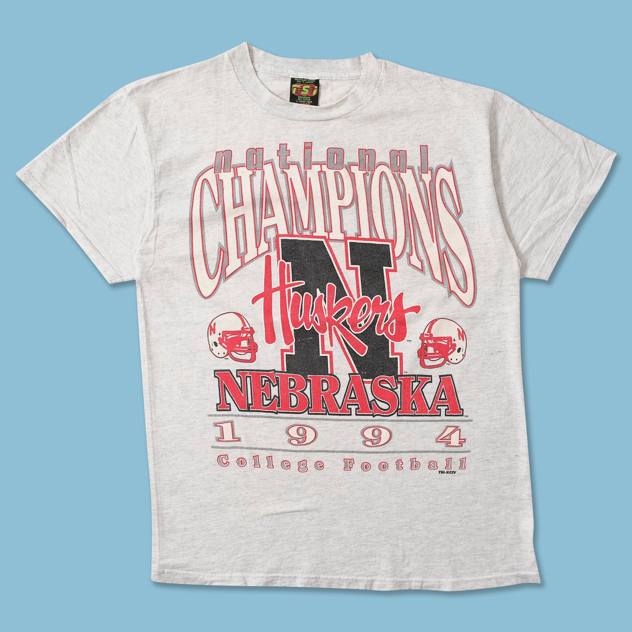 1994 Nebraska Huskers T-Shirt Large | Double Double Vintage