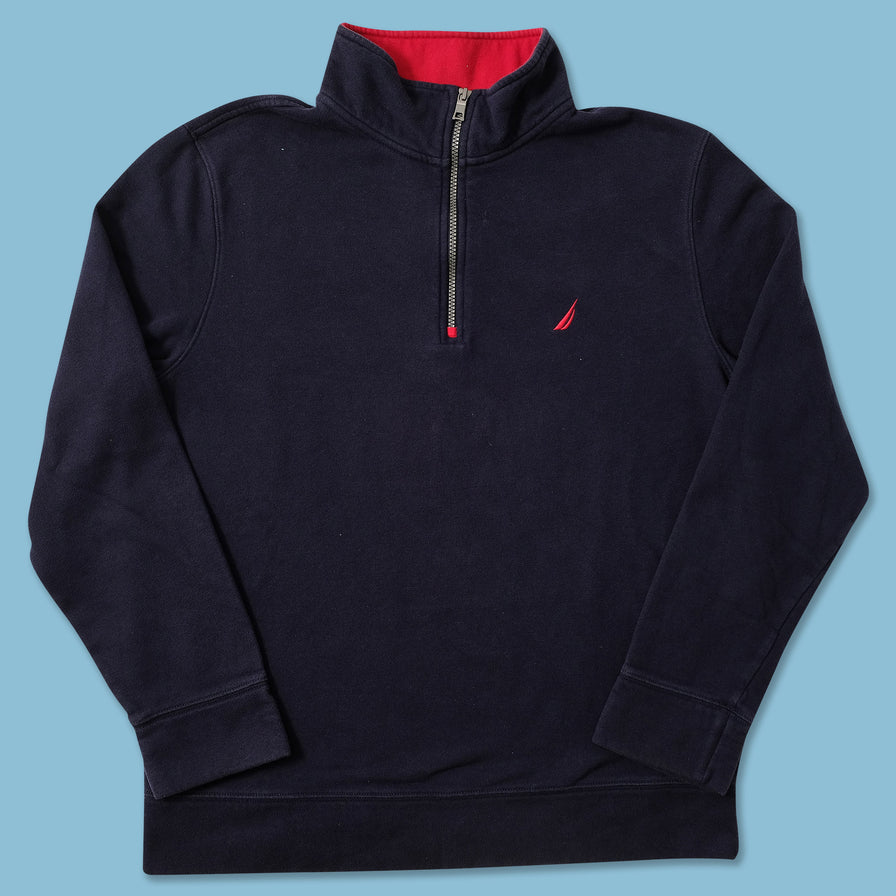 Vintage Nautica Q-Zip Sweater XLarge 