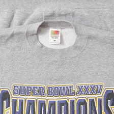 2001 Baltimore Ravens Super Bowl Sweater Large 