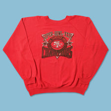 1989 San Francisco 49ers Super Bowl Sweater XLarge 