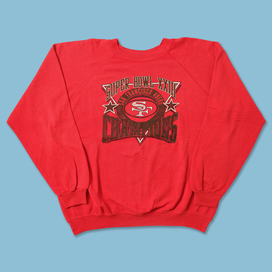 1989 San Francisco 49ers Super Bowl Sweater XLarge 