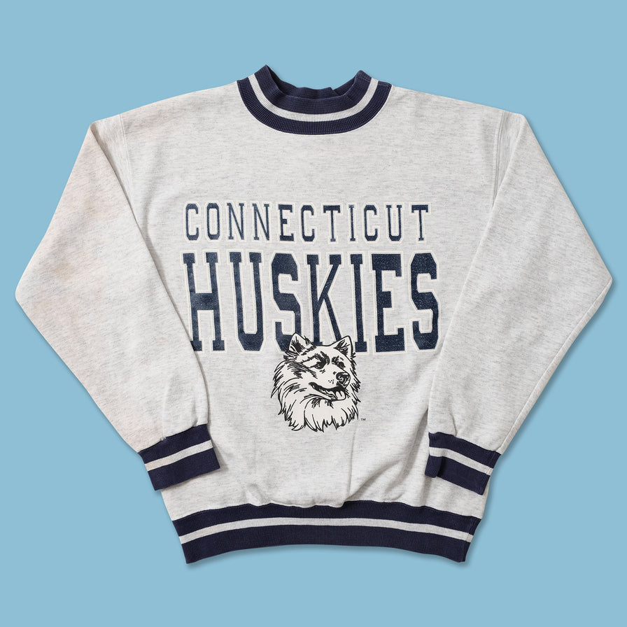 Vintage Connecticut Huskies Sweater Small 