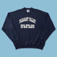 Vintage Pleasant Valley Spartans Sweater XLarge 
