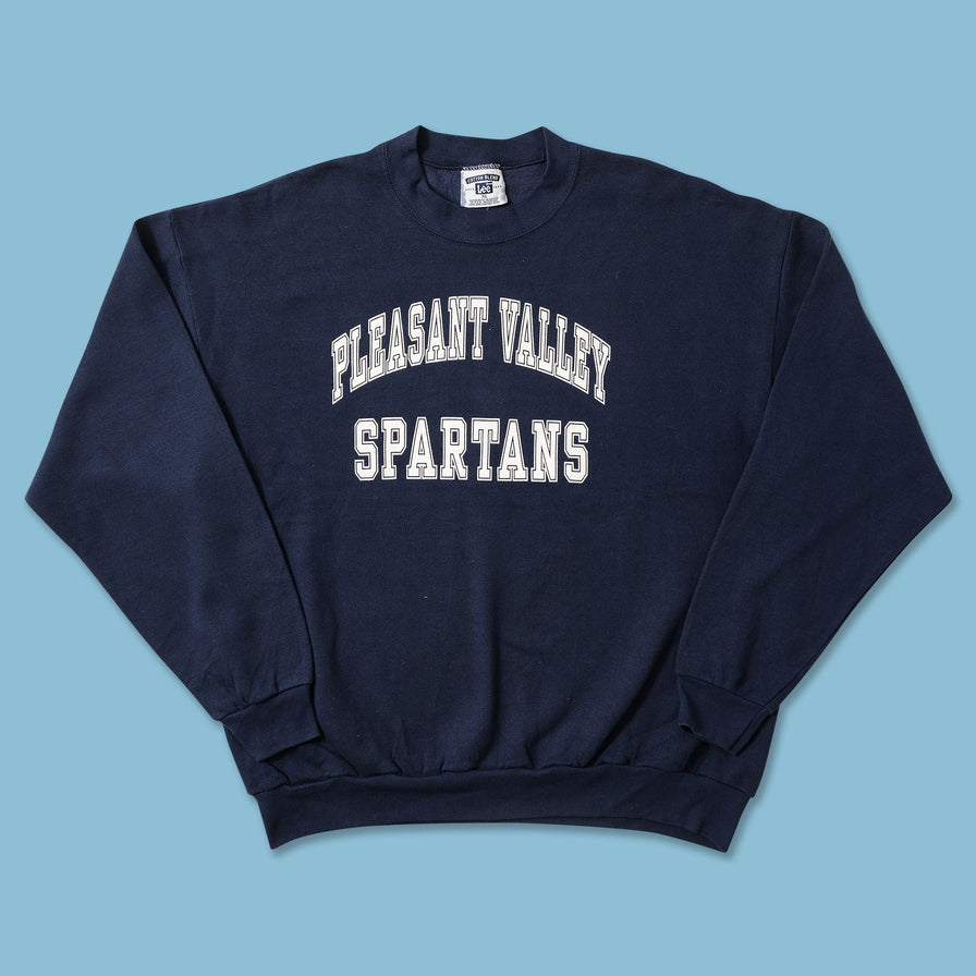 Vintage Pleasant Valley Spartans Sweater XLarge 