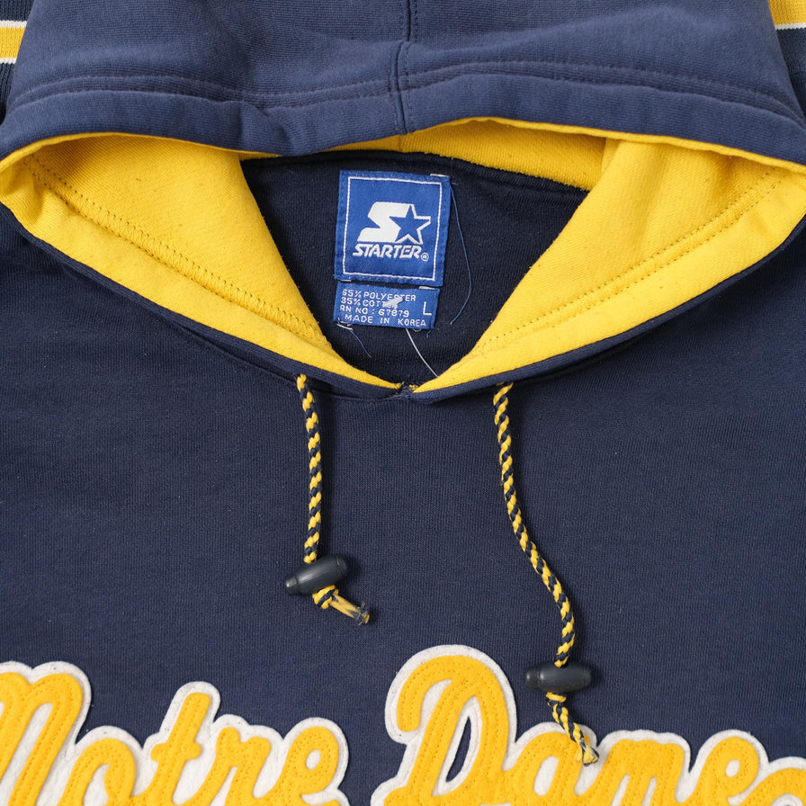 Vintage Notre Dame Fighting Irish Hoodie Large 