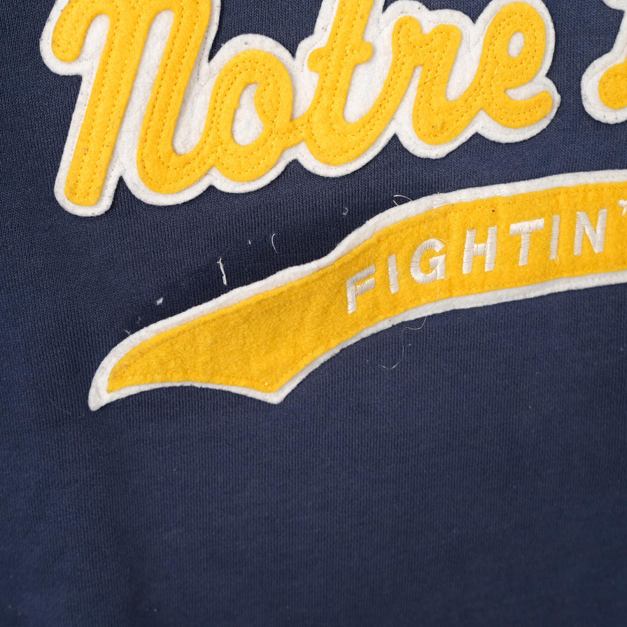 Vintage Notre Dame Fighting Irish Hoodie Large 