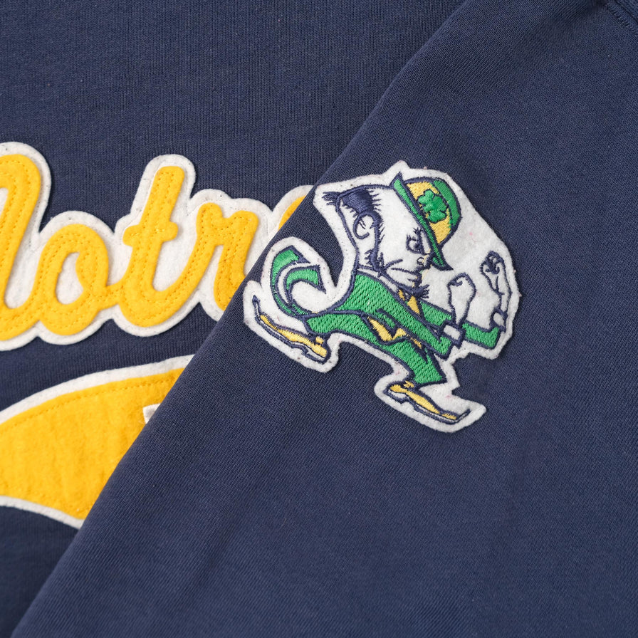 Vintage Notre Dame Fighting Irish Hoodie Large 