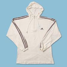 Vintage adidas Hooded Longsleeve Small 
