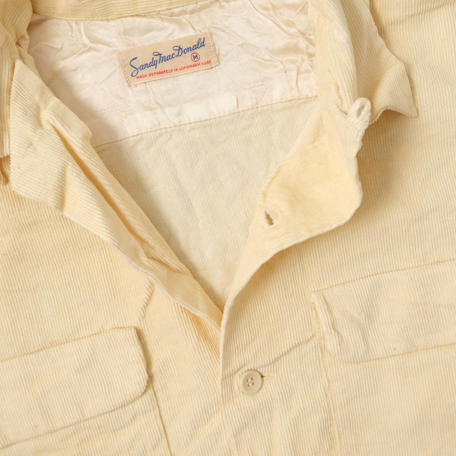 Vintage 1960's Sandy Mac Donald Cord Shirt Medium | Double