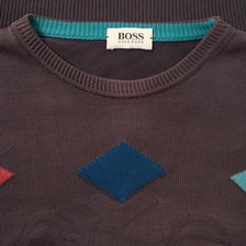 Vintage Hugo Boss Knit Sweater XLarge 