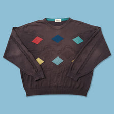 Vintage Hugo Boss Knit Sweater XLarge 