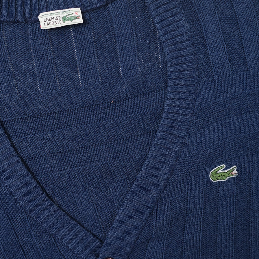 Vintage Lacoste Cardigan Large 