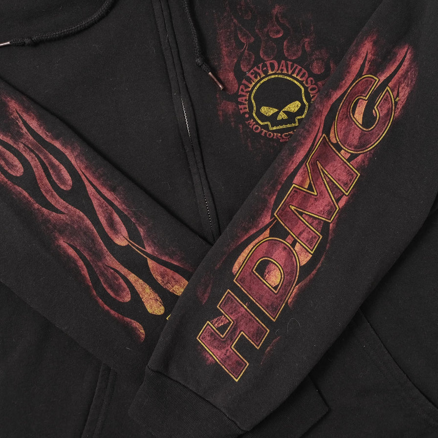 Harley Davidson Sweater Jacket Medium 