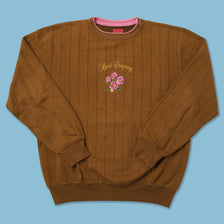 Vintage Best Company Flower Sweater Large 