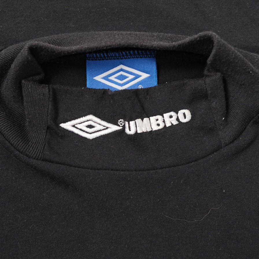 Vintage Umbro Mock Neck T-Shirt XLarge 