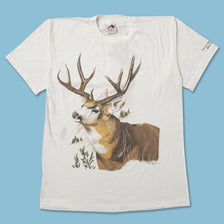 Vintage 1991 Deer T-Shirt Large 