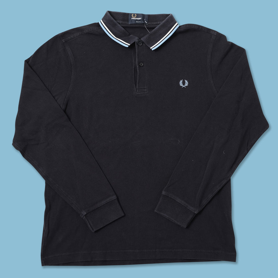 Vintage Fred Perry Long Polo Large 