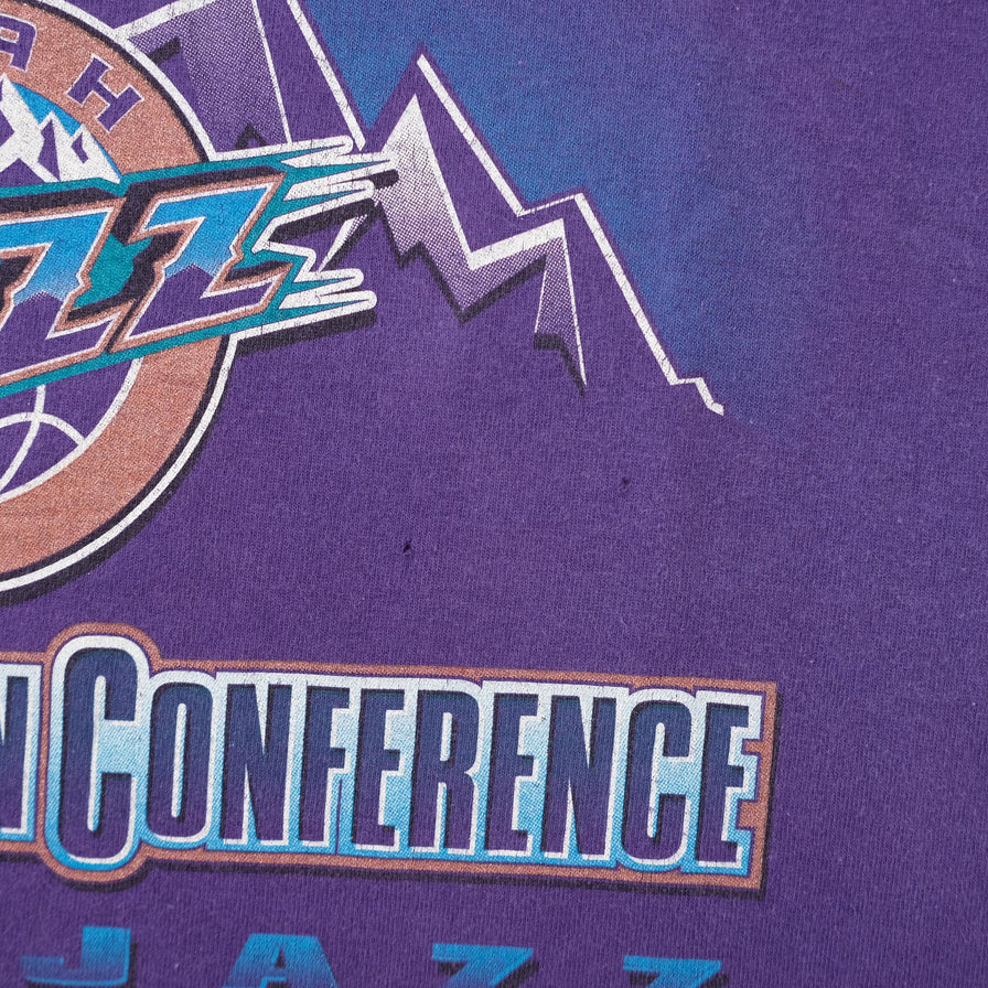 Vintage 1997 Utah Jazz T-Shirt Large 
