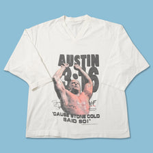 Vintage 1998 Steeve Austin 3/4 Sleeve Shirt Large 