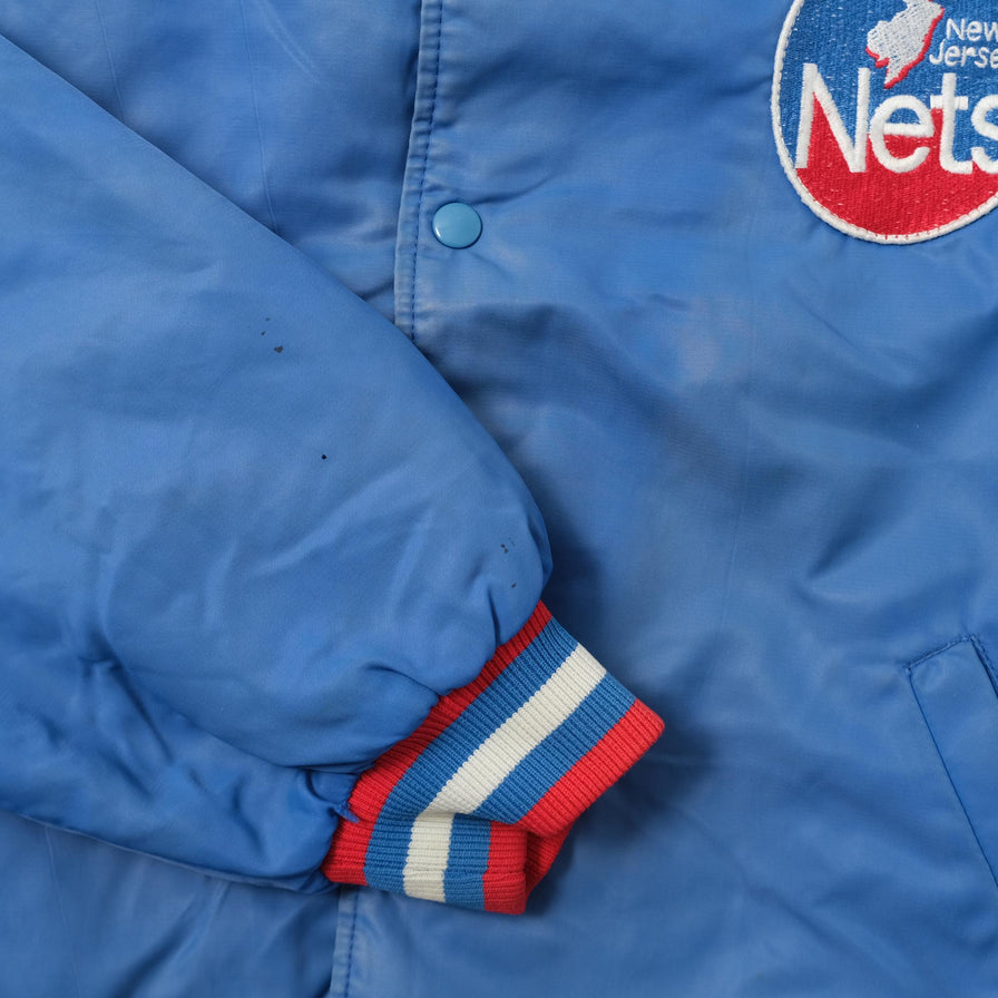 Vintage New Jersey Nets Varsity Jacket Large 