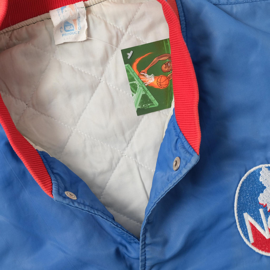 Vintage New Jersey Nets Varsity Jacket Large 