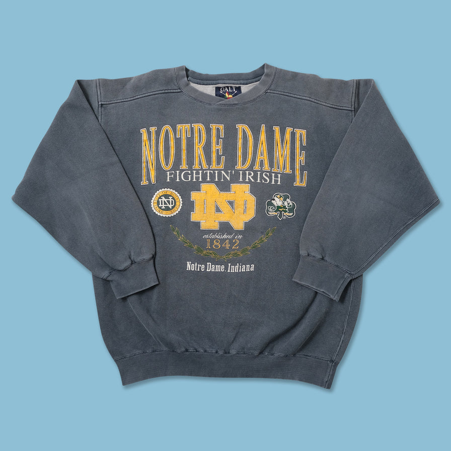 Vintage Notre Dame Sweater Large 