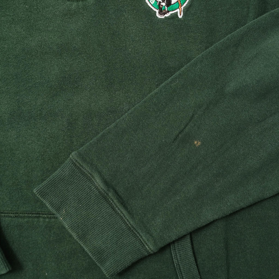 Vintage Boston Celtics Q-Zip Sweater XLarge 