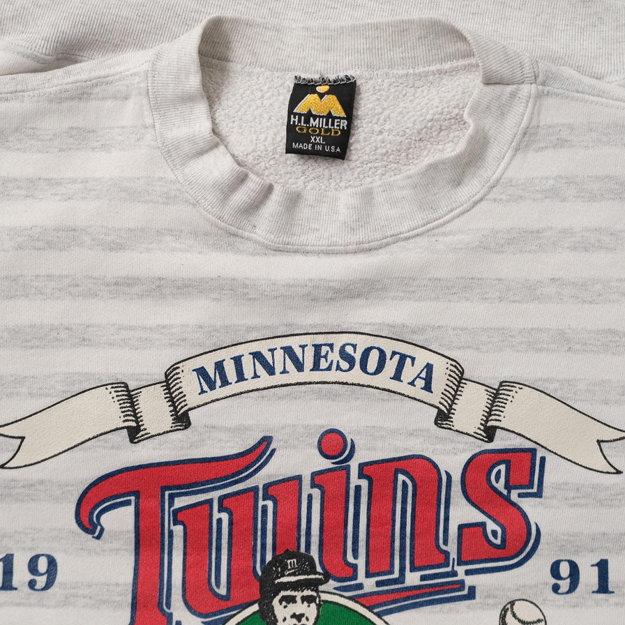 Vintage 1991 Minnesota Twins Sweater XLarge 