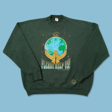 Vintage 1995 Earth Sweater XXLarge 