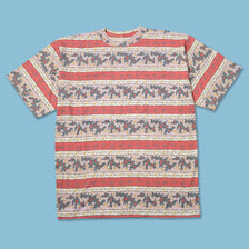 Vintage DS Pattern T-Shirt Large 
