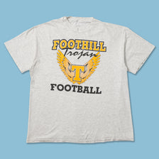 Vintage Foothill Trojan T-Shirt Large 