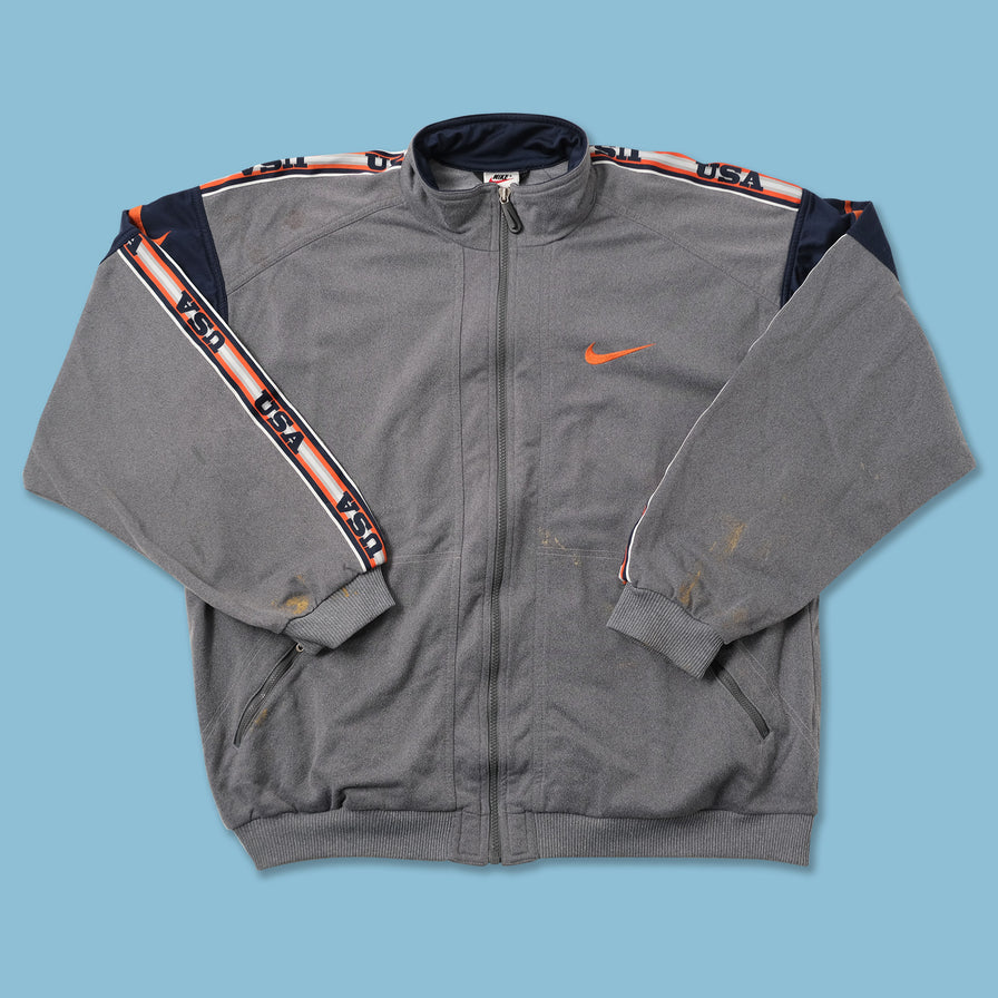 Vintage Nike USA Track Jacket XLarge 